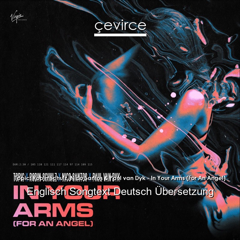 Topic, Robin Schulz, Nico Santos & Paul van Dyk – In Your Arms (For An Angel) Englisch Songtext Deutsch Übersetzung