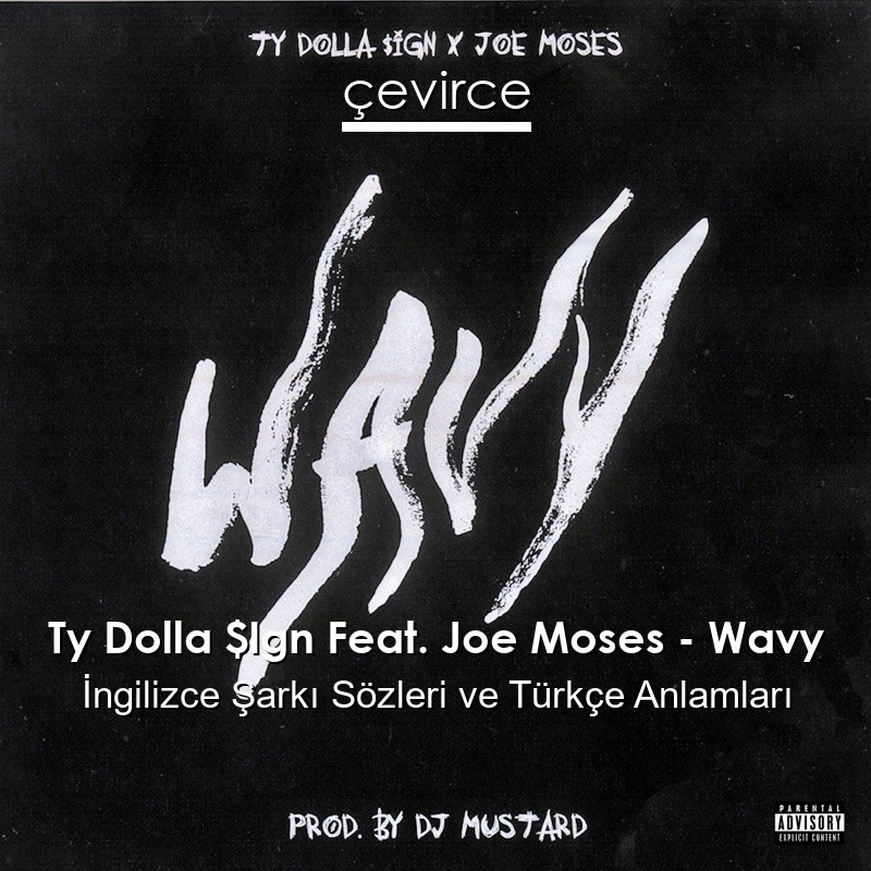 Ty Dolla $Ign Feat. Joe Moses – Wavy İngilizce Şarkı Sözleri Türkçe Anlamları