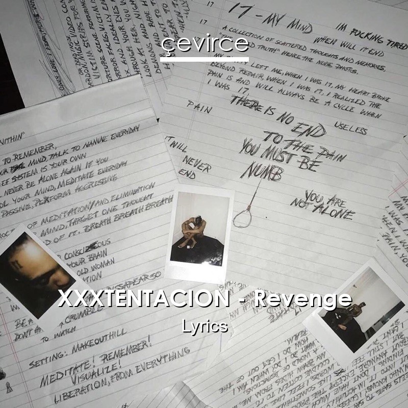 XXXTENTACION – Revenge Lyrics