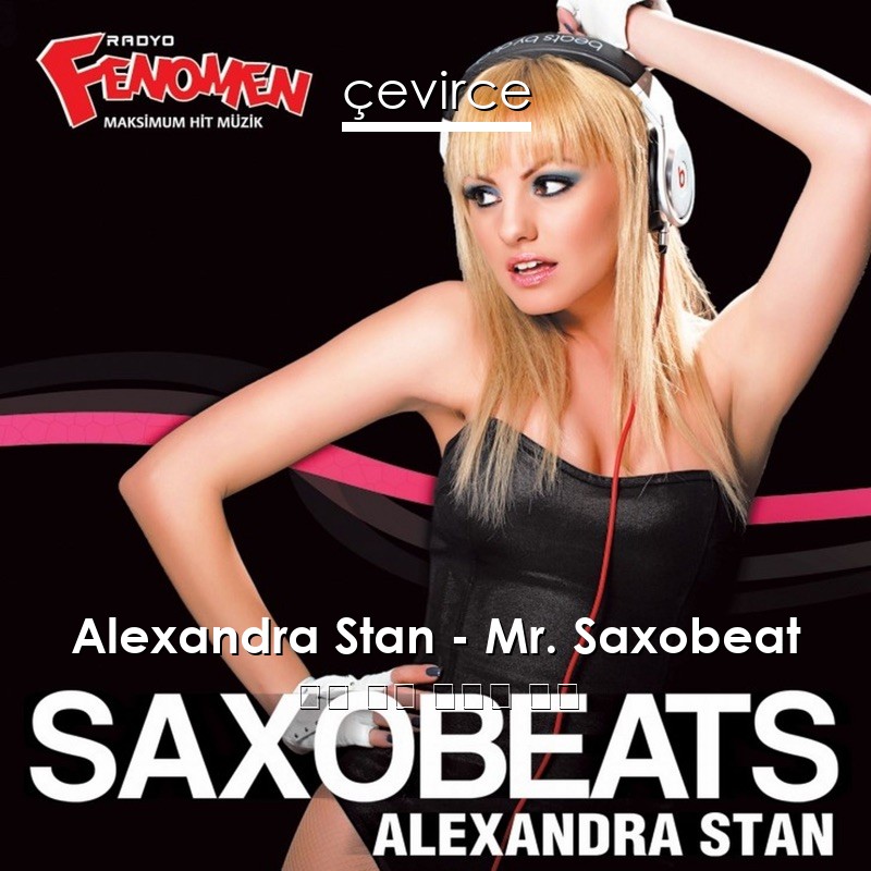 Alexandra Stan – Mr. Saxobeat 英語 歌詞 中國人 翻譯