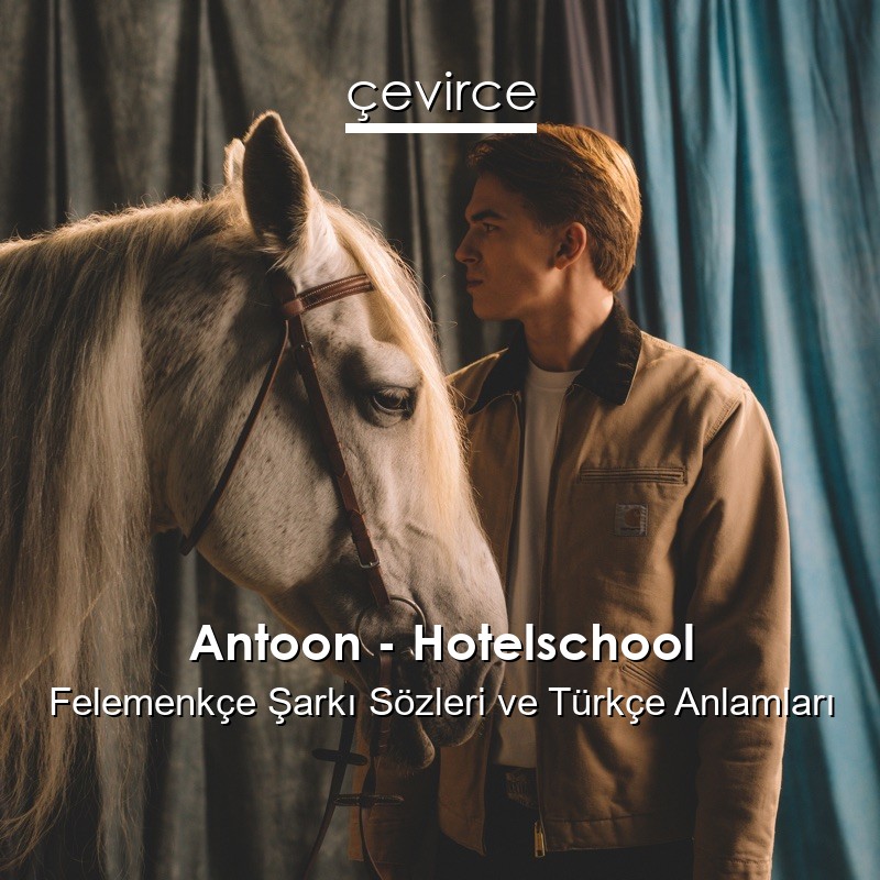 Antoon – Hotelschool Felemenkçe Şarkı Sözleri Türkçe Anlamları