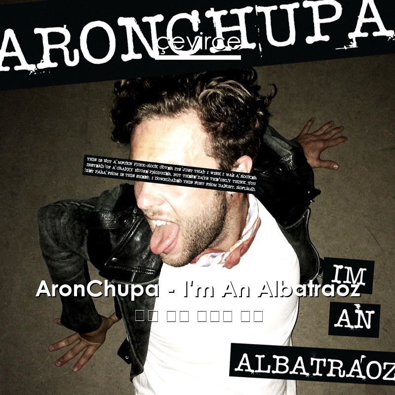 AronChupa – I’m An Albatraoz 英語 歌詞 中國人 翻譯