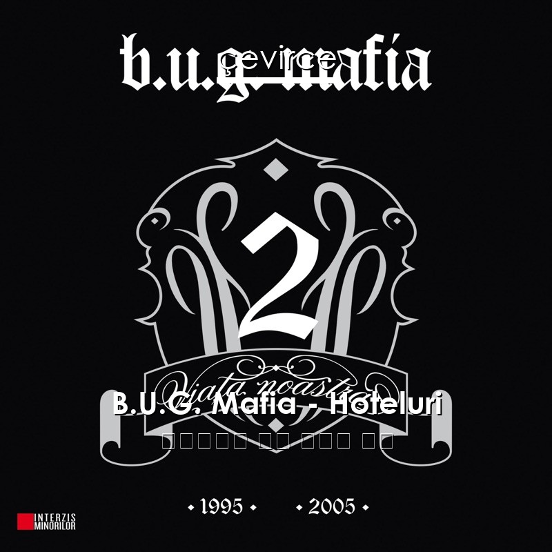 B.U.G. Mafia – Hoteluri 羅馬尼亞語 歌詞 中國人 翻譯