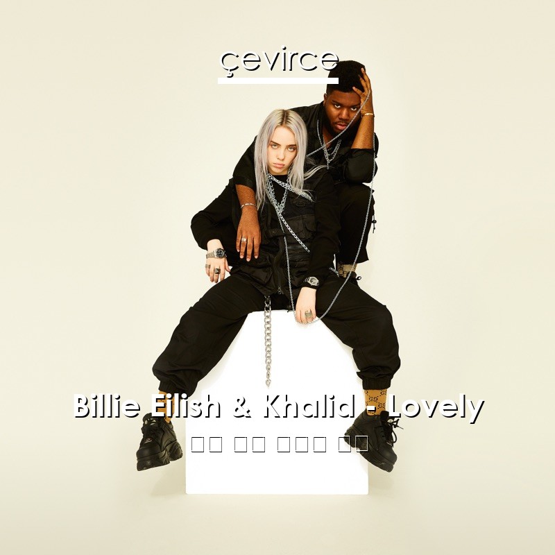 Billie Eilish & Khalid – Lovely 英語 歌詞 中國人 翻譯