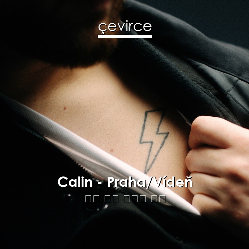 Calin – Praha/Vídeň 查看 歌詞 中國人 翻譯