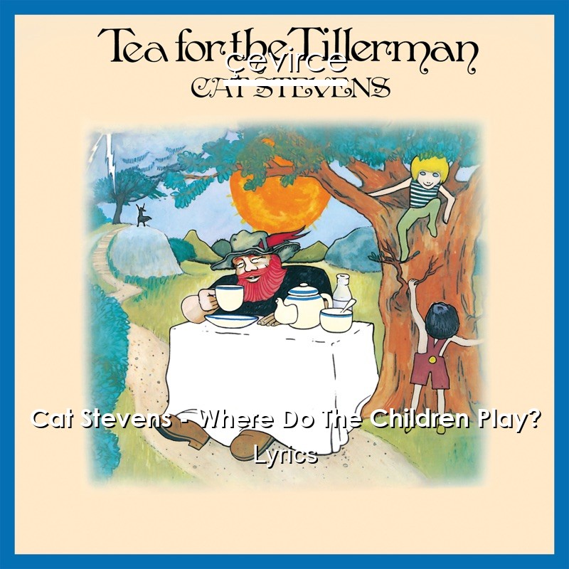 Cat Stevens – Where Do The Children Play? Lyrics