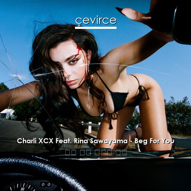 Charli XCX Feat. Rina Sawayama – Beg For You 英語 歌詞 中國人 翻譯