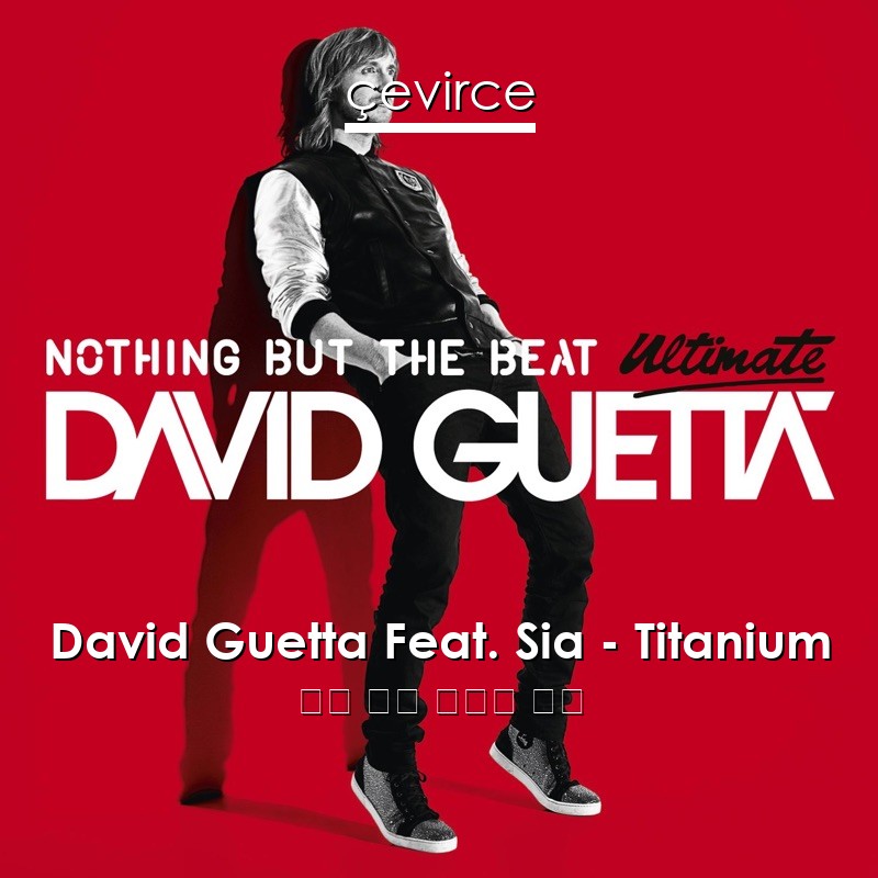 David Guetta Feat. Sia – Titanium 英語 歌詞 中國人 翻譯