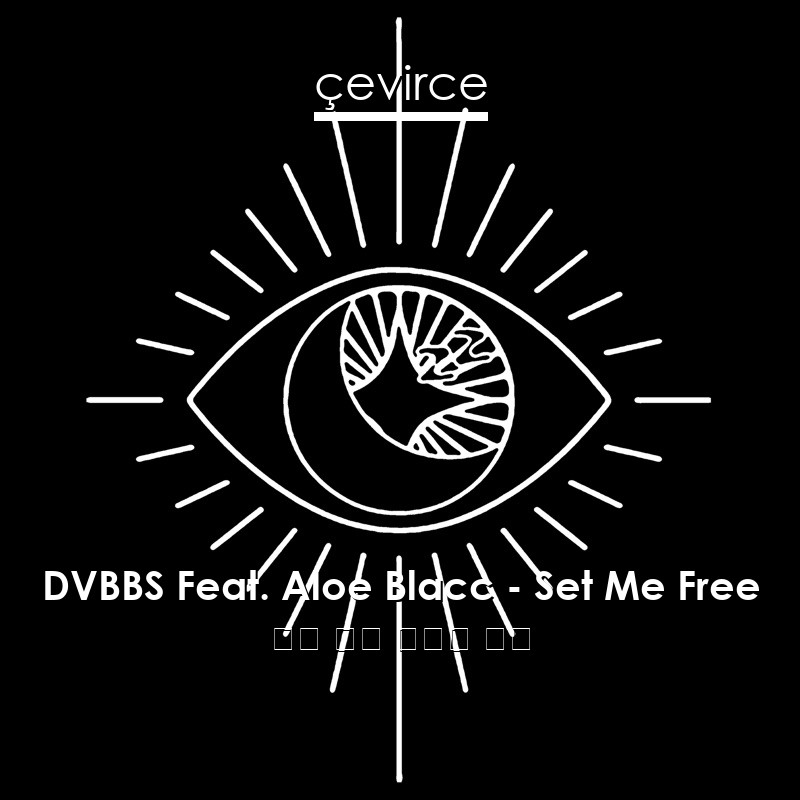 DVBBS Feat. Aloe Blacc – Set Me Free 英語 歌詞 中國人 翻譯