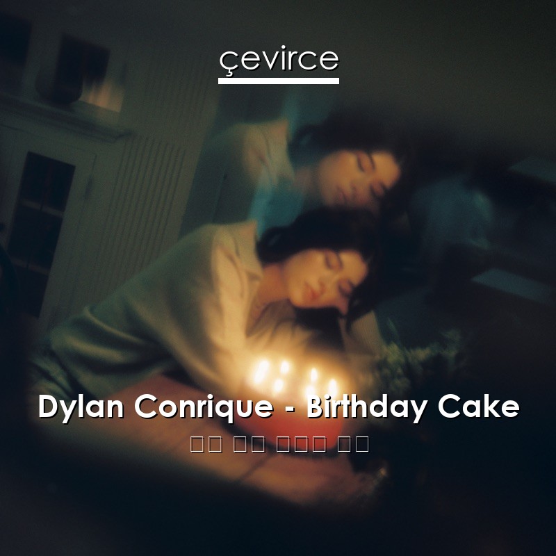 Dylan Conrique – Birthday Cake 英語 歌詞 中國人 翻譯