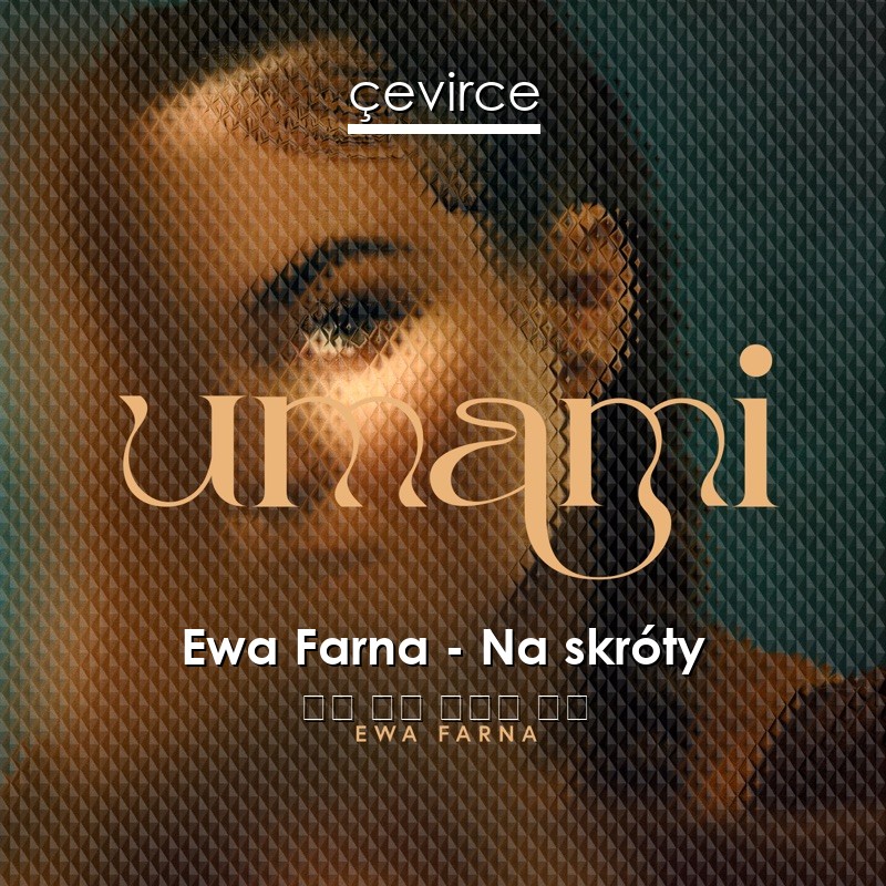 Ewa Farna – Na skróty 方言 歌詞 中國人 翻譯