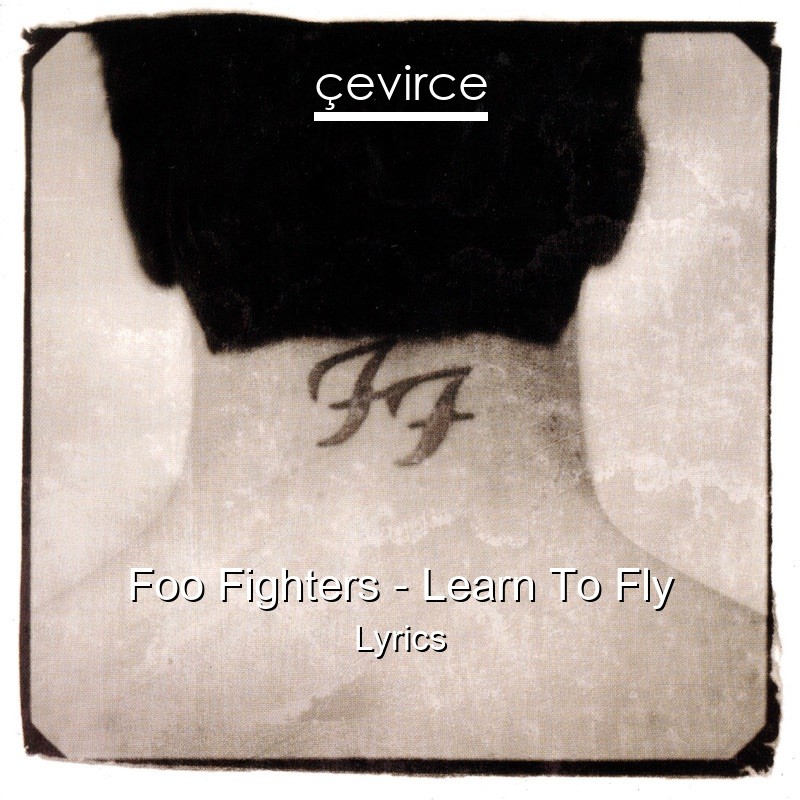 Foo Fighters – Learn To Fly Lyrics