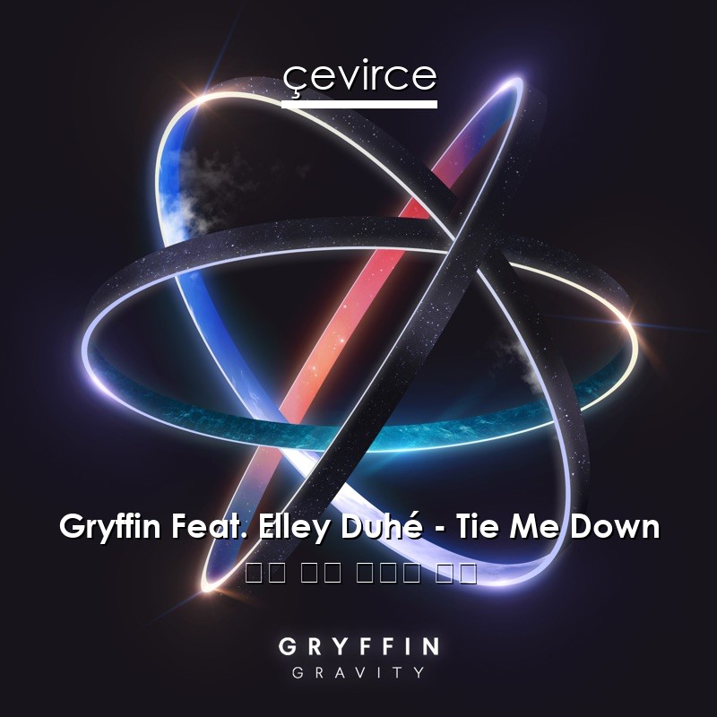 Gryffin Feat. Elley Duhé – Tie Me Down 英語 歌詞 中國人 翻譯