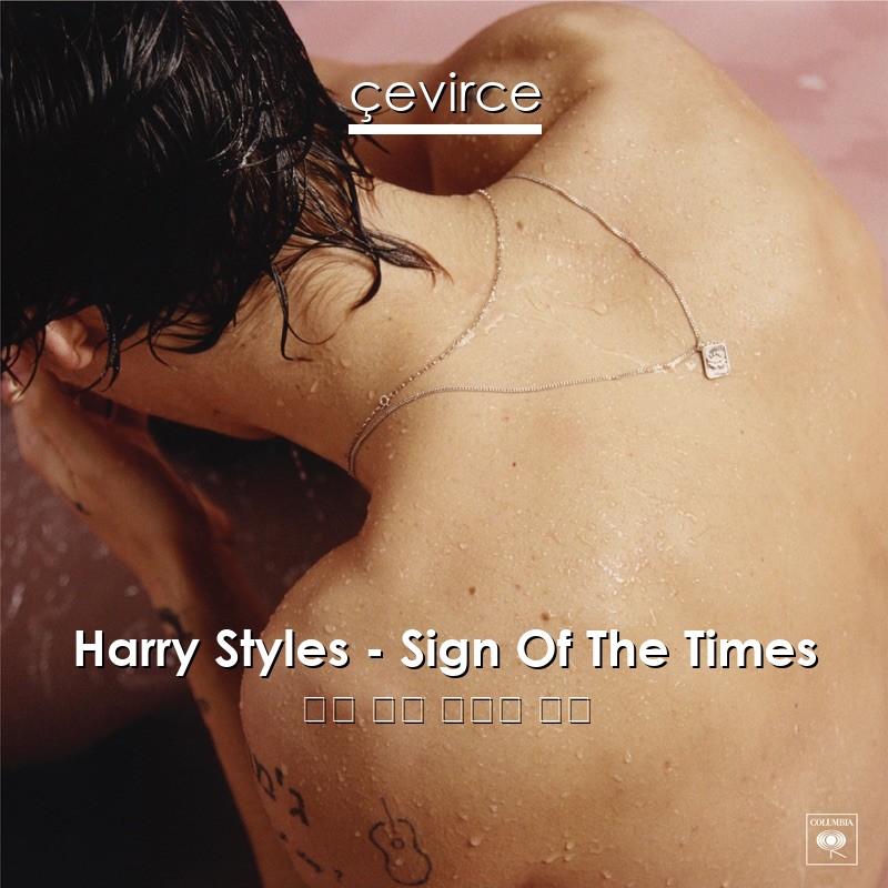 Harry Styles – Sign Of The Times 英語 歌詞 中國人 翻譯