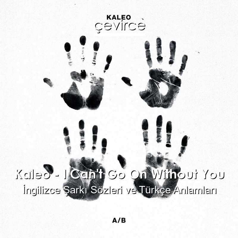 Kaleo – I Can’t Go On Without You İngilizce Şarkı Sözleri Türkçe Anlamları