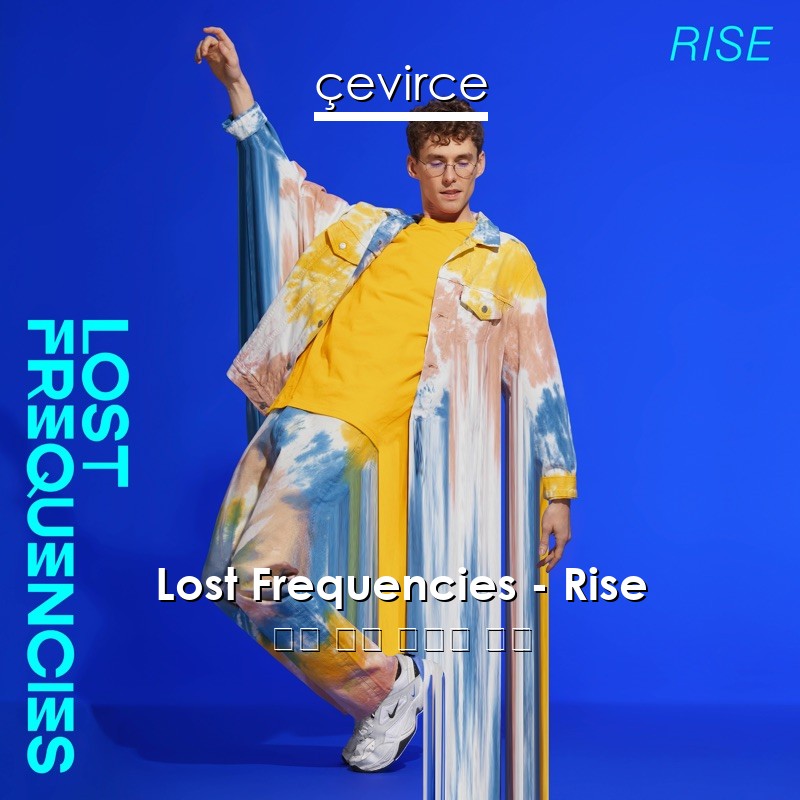 Lost Frequencies – Rise 英語 歌詞 中國人 翻譯