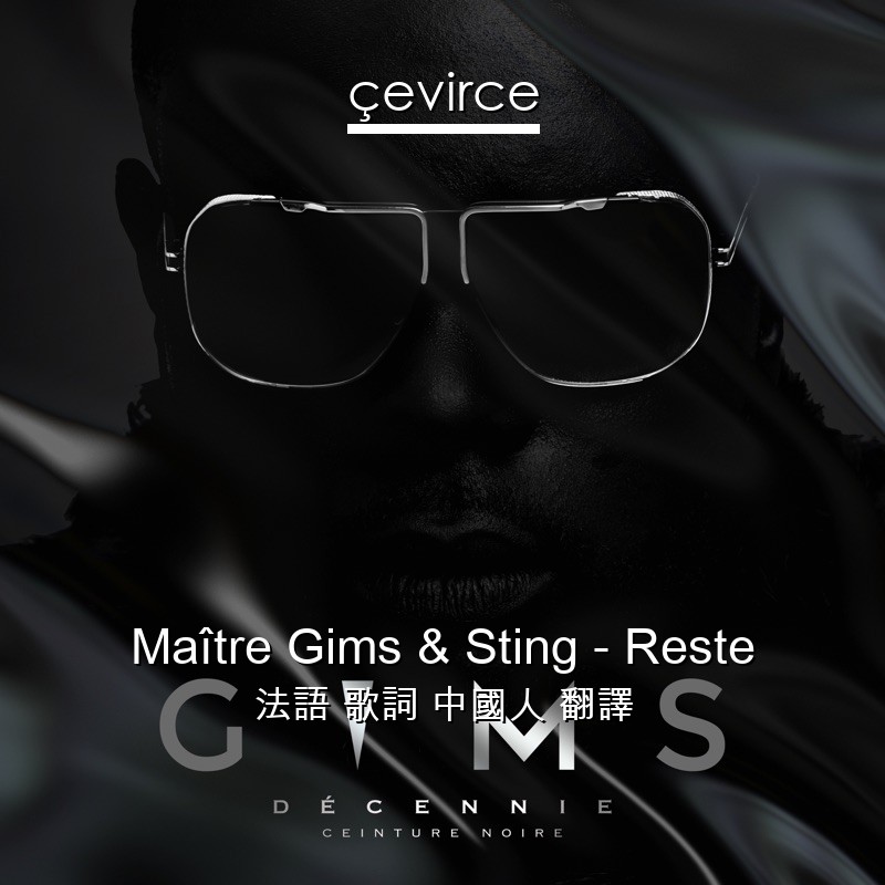 Maître Gims & Sting – Reste 法語 歌詞 中國人 翻譯