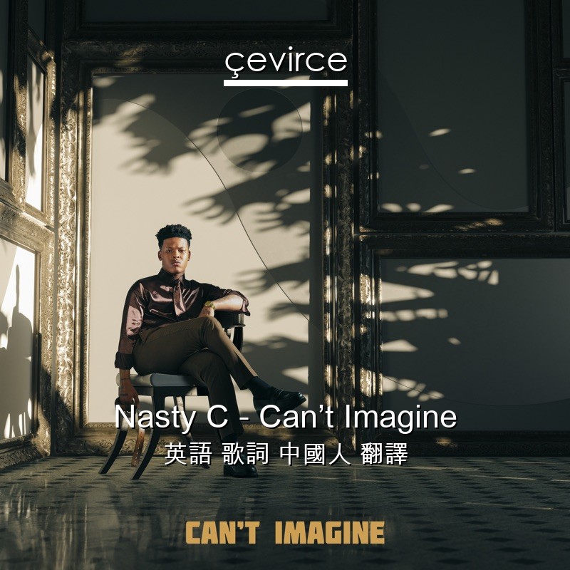 Nasty C – Can’t Imagine 英語 歌詞 中國人 翻譯