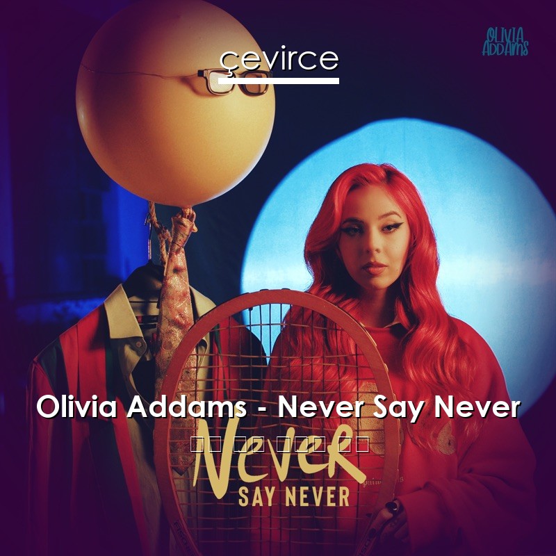 Olivia Addams – Never Say Never 英語 歌詞 中國人 翻譯