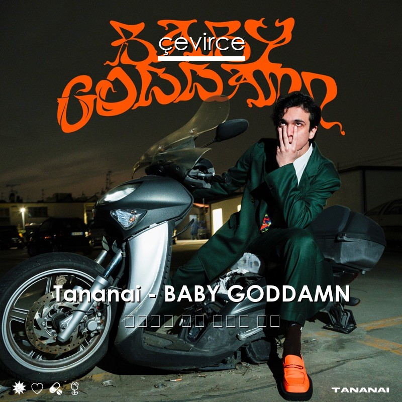 Tananai – BABY GODDAMN 意大利語 歌詞 中國人 翻譯