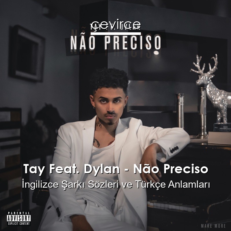 Tay Feat. Dylan – Não Preciso İngilizce Şarkı Sözleri Türkçe Anlamları