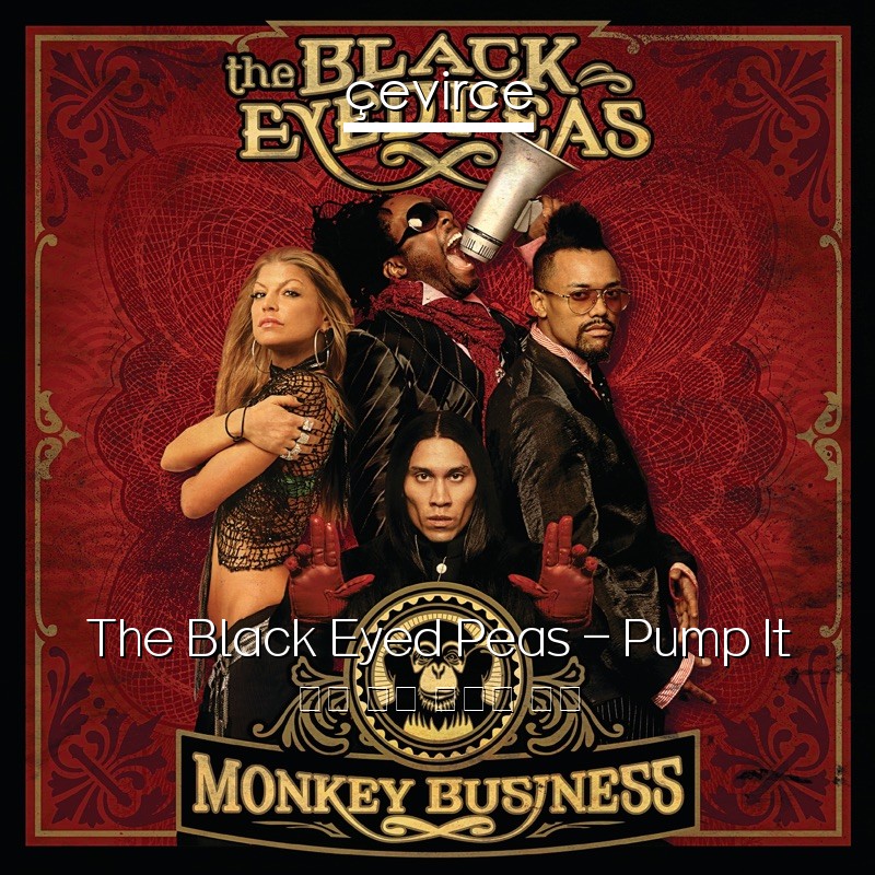 The Black Eyed Peas – Pump It 英語 歌詞 中國人 翻譯