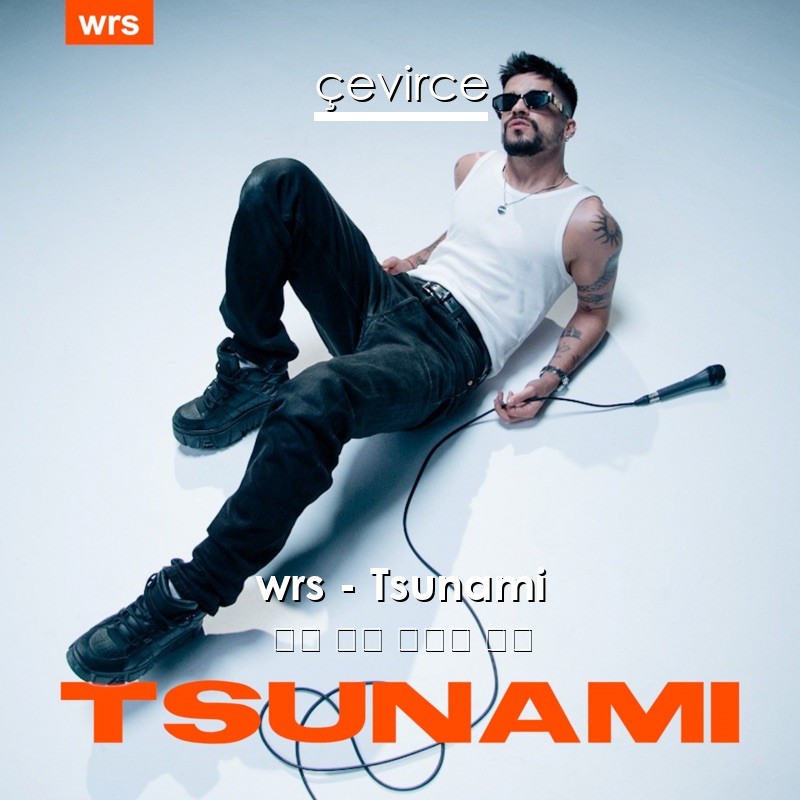 wrs – Tsunami 英語 歌詞 中國人 翻譯