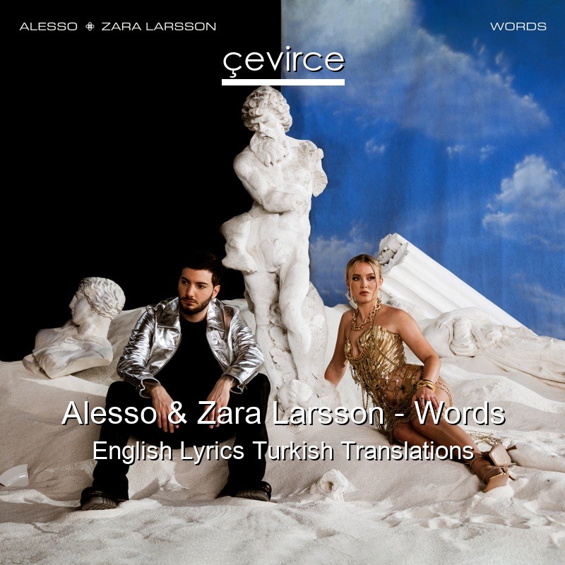 Alesso & Zara Larsson – Words English Lyrics Turkish Translations