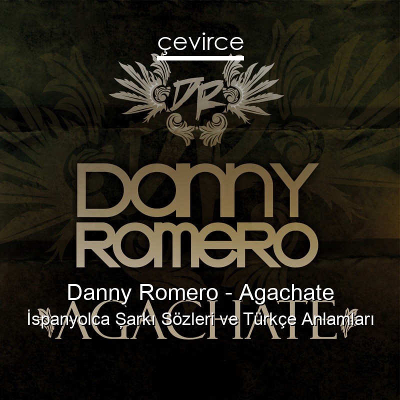 Danny Romero – Agachate İspanyolca Şarkı Sözleri Türkçe Anlamları