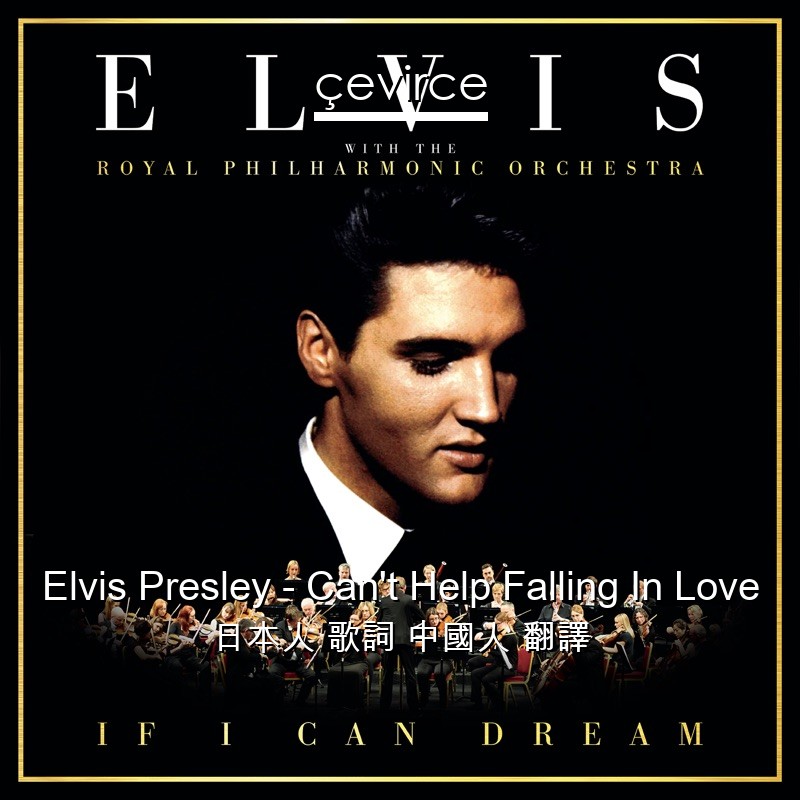 Elvis Presley – Can’t Help Falling In Love 日本人 歌詞 中國人 翻譯