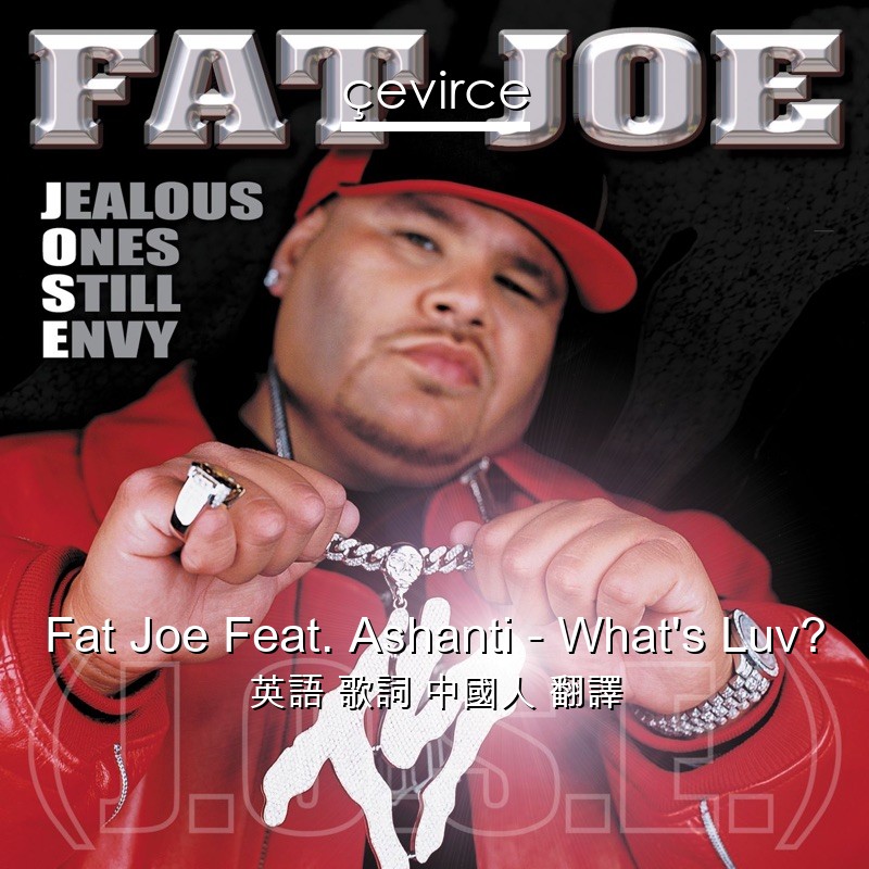 Fat Joe Feat. Ashanti – What’s Luv? 英語 歌詞 中國人 翻譯