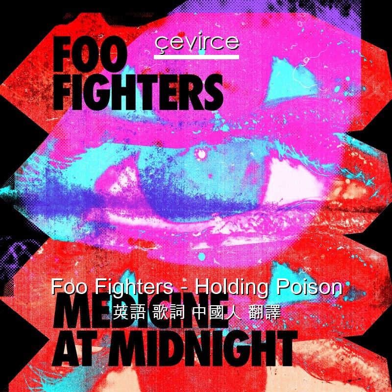 Foo Fighters – Holding Poison 英語 歌詞 中國人 翻譯