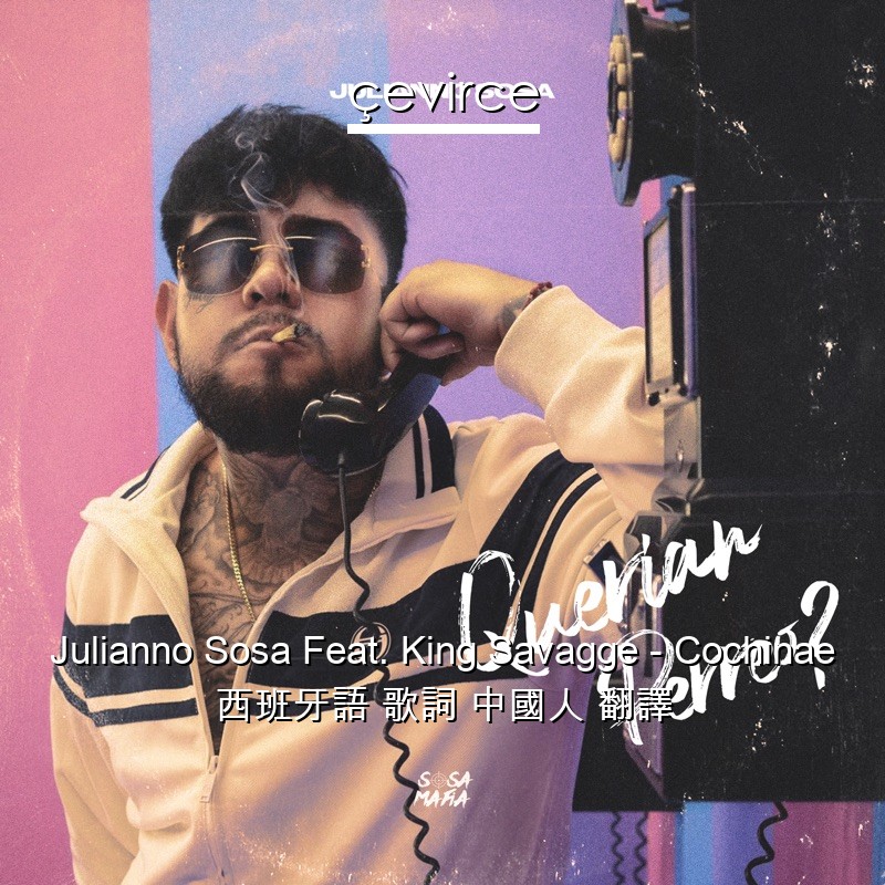 Julianno Sosa Feat. King Savagge – Cochinae 西班牙語 歌詞 中國人 翻譯