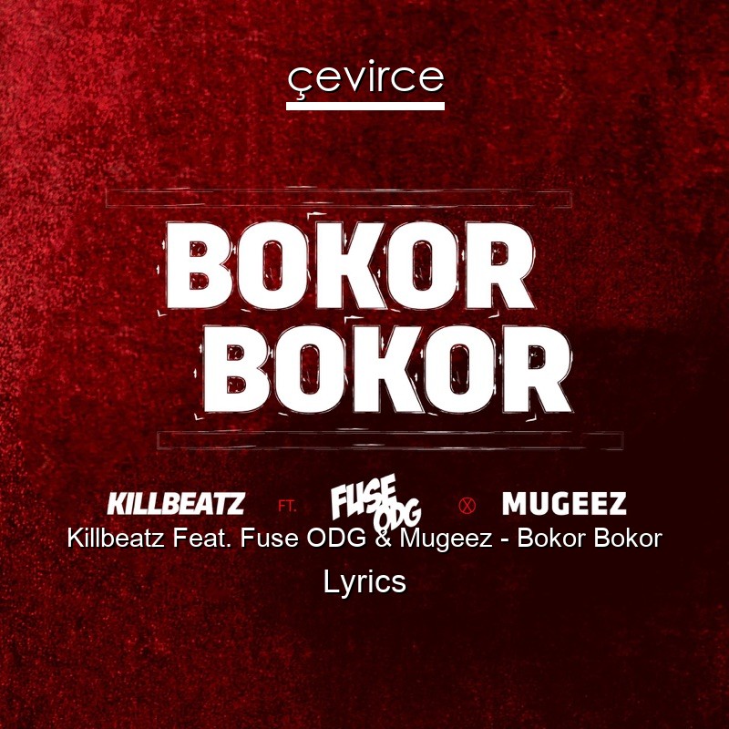 Killbeatz Feat. Fuse ODG & Mugeez – Bokor Bokor Lyrics