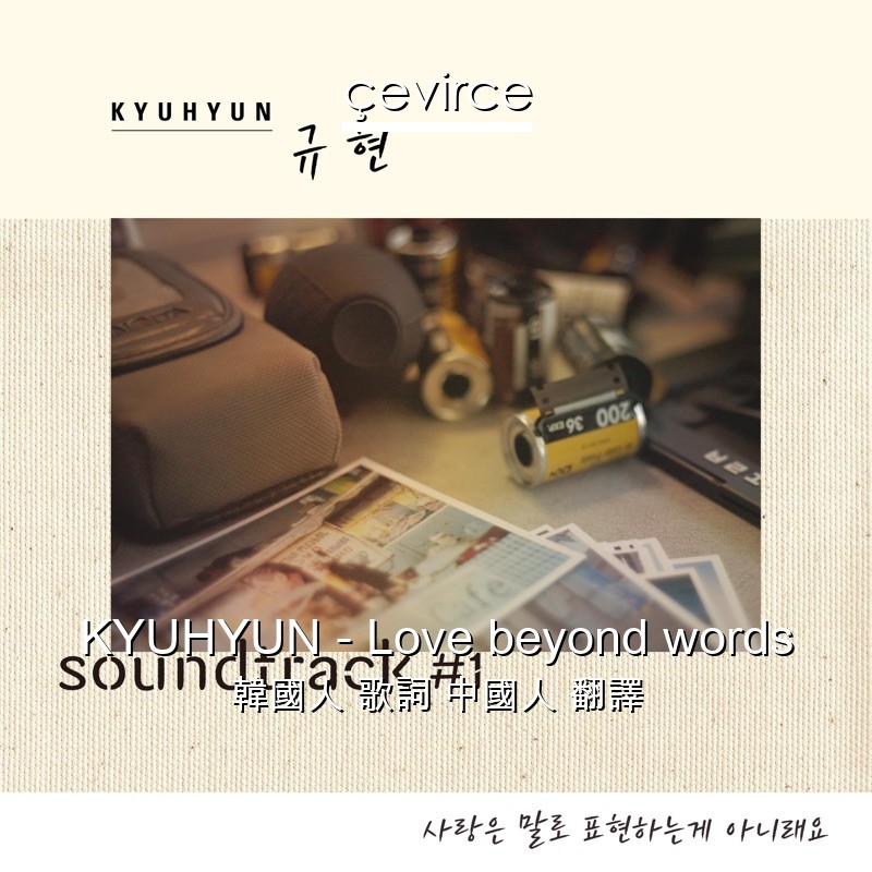 KYUHYUN – Love beyond words 韓國人 歌詞 中國人 翻譯