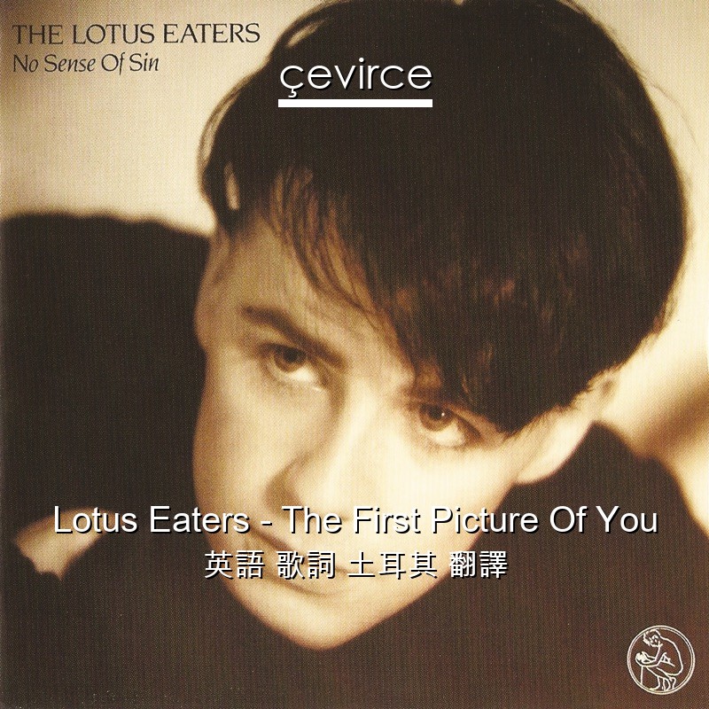 Lotus Eaters – The First Picture Of You 英語 歌詞 土耳其 翻譯