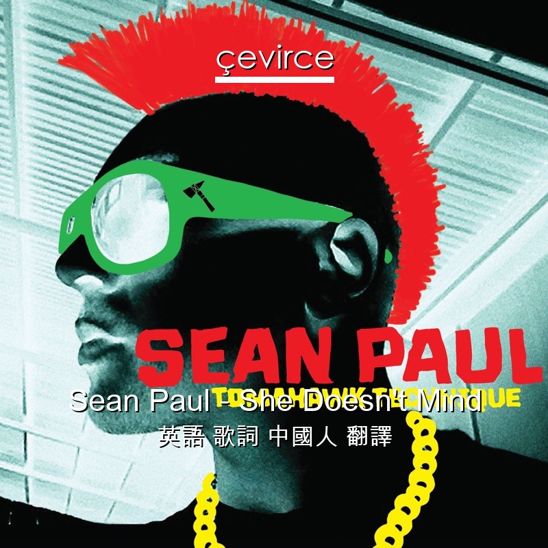 Sean Paul – She Doesn’t Mind 英語 歌詞 中國人 翻譯