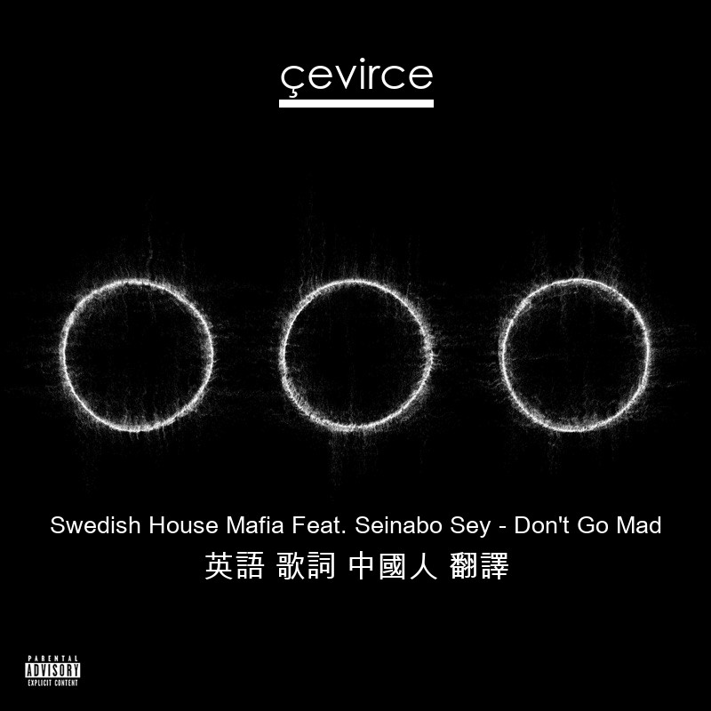 Swedish House Mafia Feat. Seinabo Sey – Don’t Go Mad 英語 歌詞 中國人 翻譯