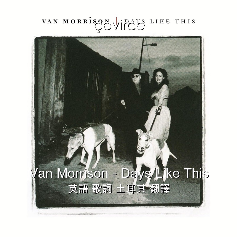 Van Morrison – Days Like This 英語 歌詞 土耳其 翻譯