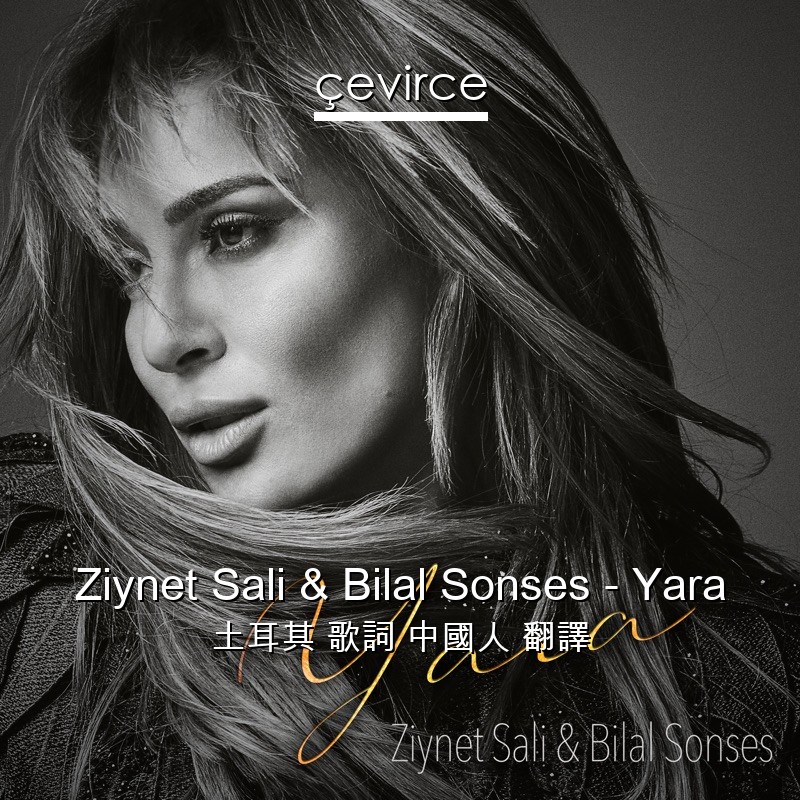 Ziynet Sali & Bilal Sonses – Yara 土耳其 歌詞 中國人 翻譯