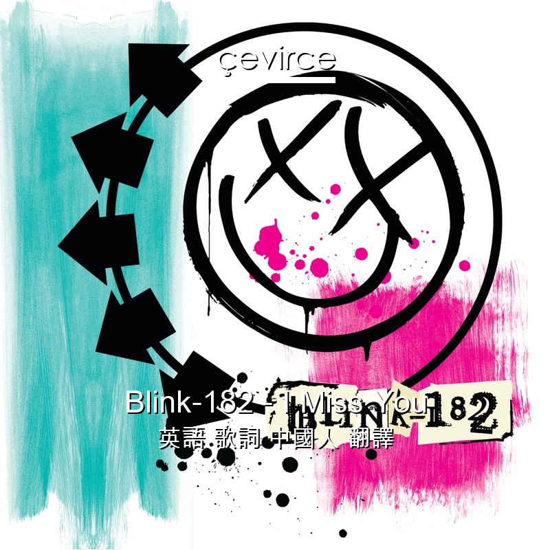 Blink-182 – I Miss You 英語 歌詞 中國人 翻譯