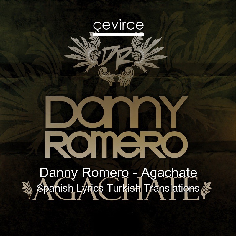 Danny Romero – Agachate Spanish Lyrics Turkish Translations