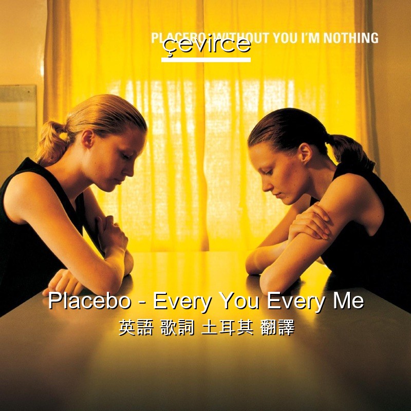 Placebo – Every You Every Me 英語 歌詞 土耳其 翻譯