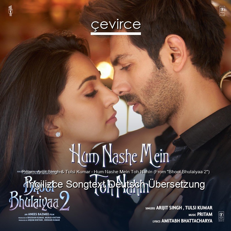 Pritam, Arijit Singh & Tulsi Kumar – Hum Nashe Mein Toh Nahin (From “Bhool Bhulaiyaa 2”)  Songtext Deutsch Übersetzung