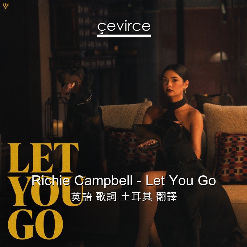 Richie Campbell – Let You Go 英語 歌詞 土耳其 翻譯