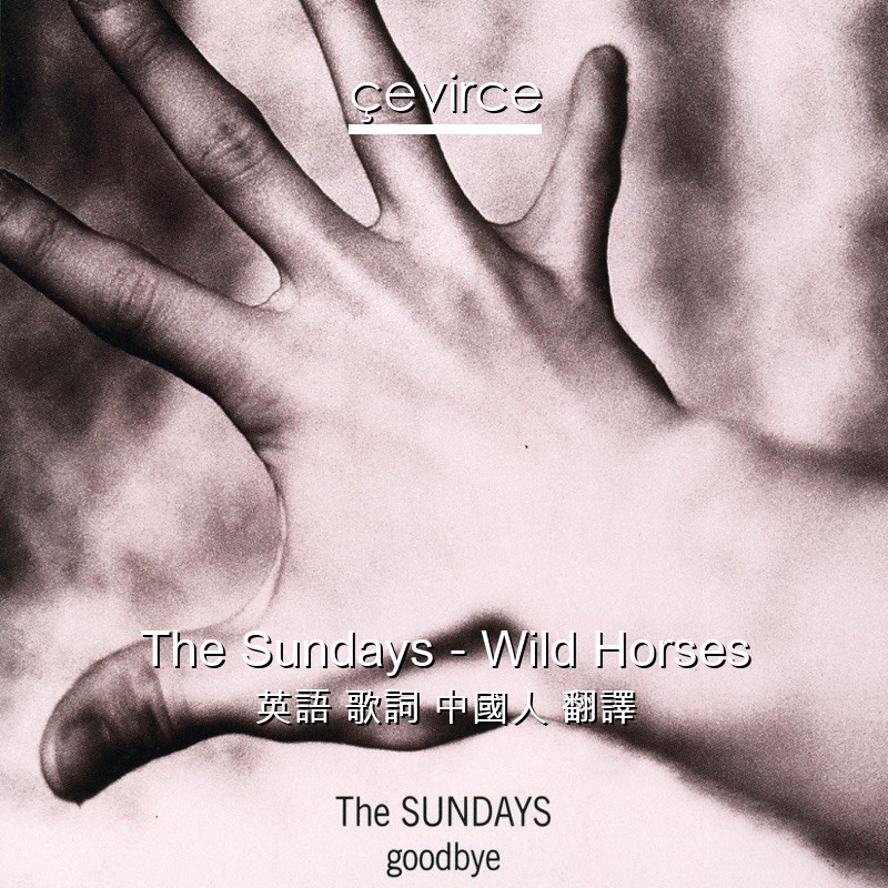 The Sundays – Wild Horses 英語 歌詞 中國人 翻譯