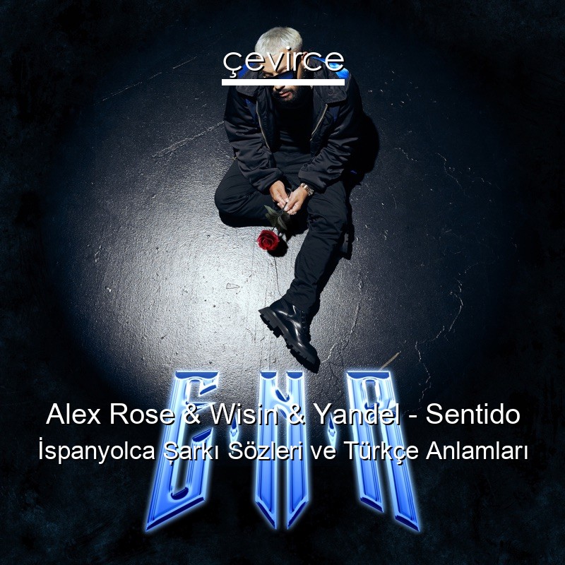 Alex Rose & Wisin & Yandel – Sentido İspanyolca Şarkı Sözleri Türkçe Anlamları
