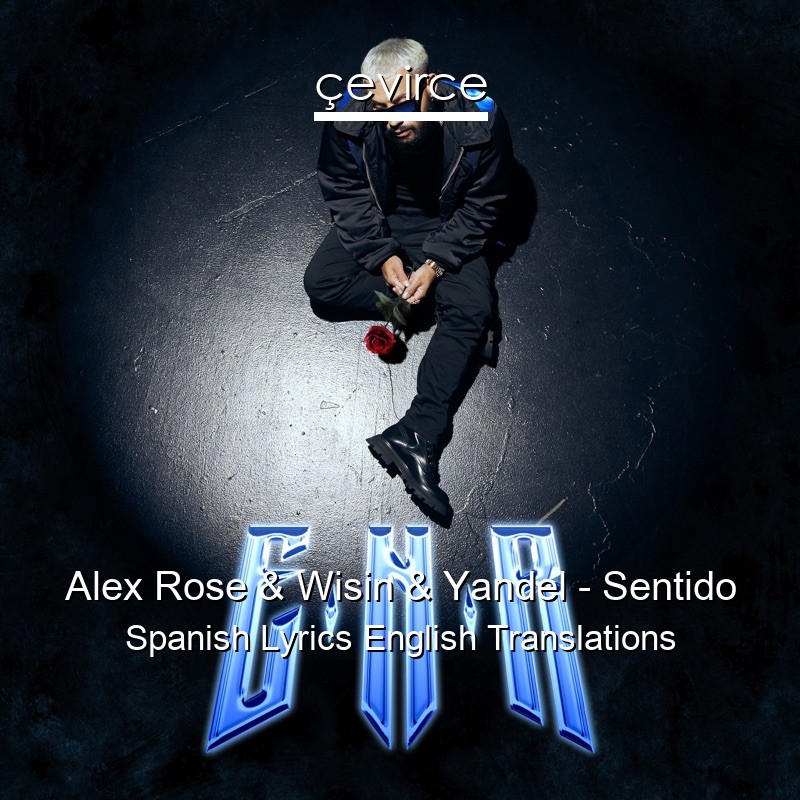 Alex Rose & Wisin & Yandel – Sentido Spanish Lyrics English Translations