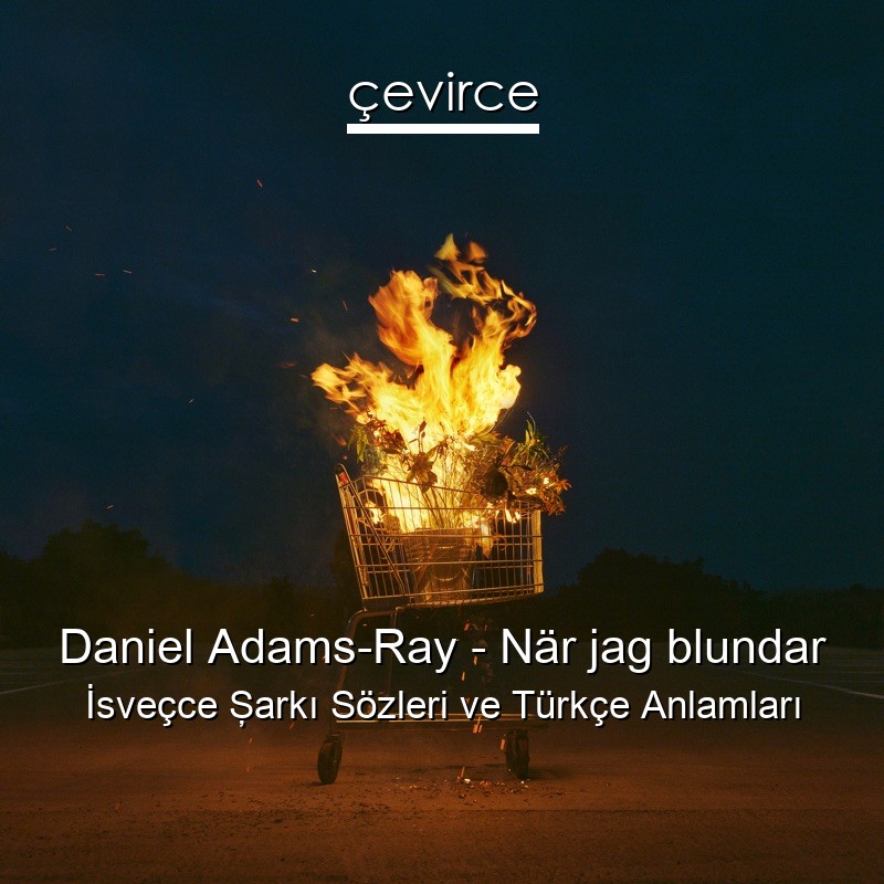 Daniel Adams-Ray – När jag blundar İsveçce Şarkı Sözleri Türkçe Anlamları