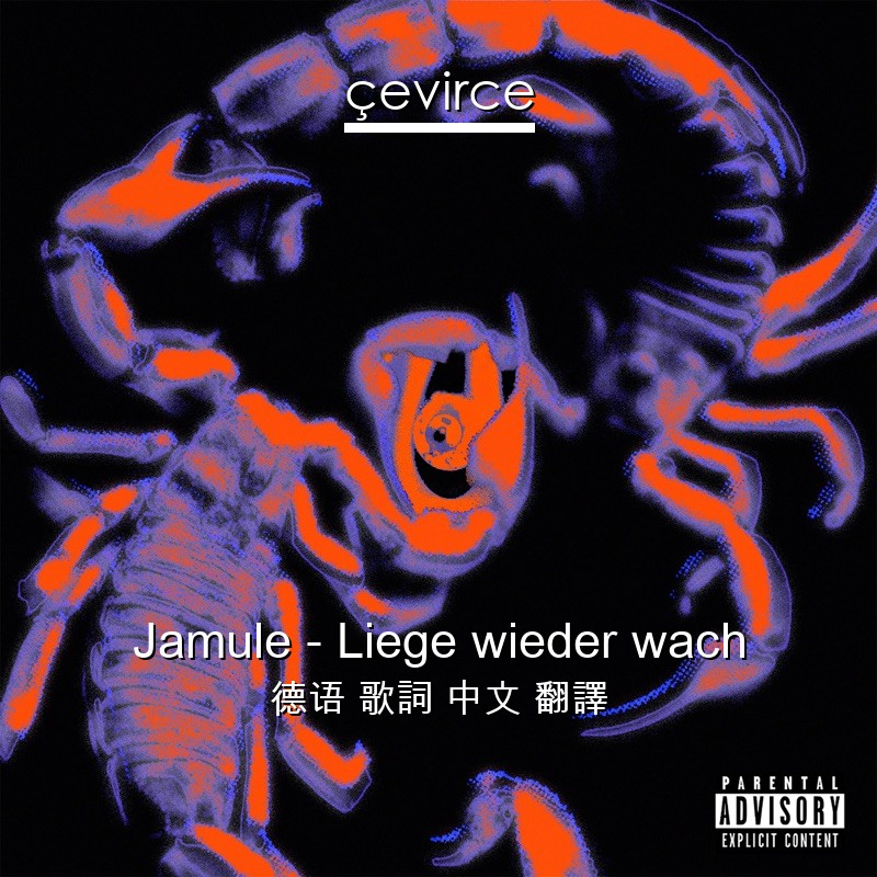 Jamule – Liege wieder wach 德语 歌詞 中文 翻譯